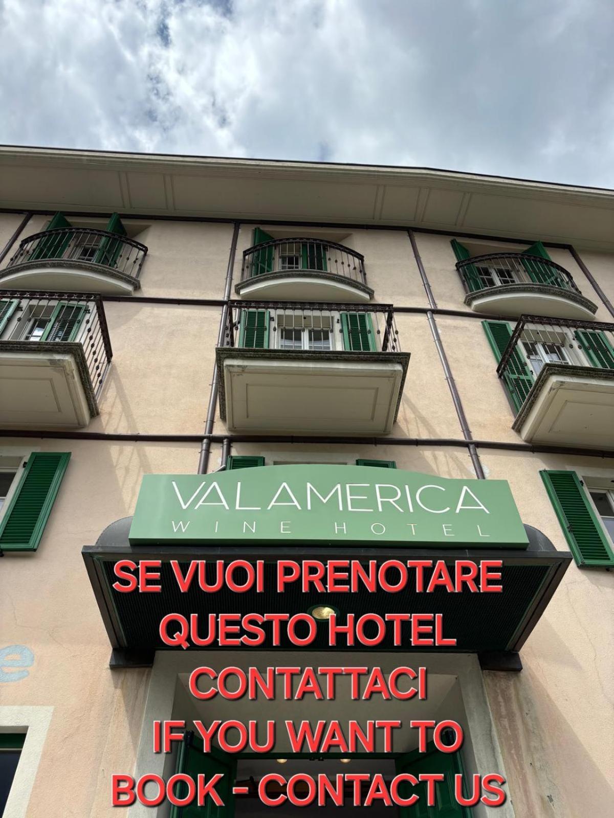 Hotel Ristorante Val America Sernio Eksteriør bilde
